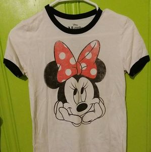 Minnie Mouse Ringer Tee